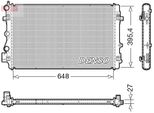 Denso DRM32051 - Oe 6R0121253D Radiatore, Raffreddamento Motore Per A1 (8X), Ibiza (6J, 6P), Fabia Ii (54), Polo (6C, 6R)