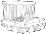 Denso DEA02002 - Soffiatore Interno Oe 8D1820021A Per A4 (8D), Superb I (3U), Passat (3B)