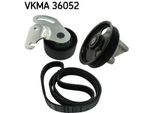 Skf Vkma 36052 Kit Cinghia Trapezoidale Dentata Oe 1172000QAN Compatibile Con Logan, Almera, Kubistar, Micra, Clio, Scenic, Kangoo, Megane, Modus, Thalia