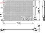 Denso DCN01024 - Condensatore Aria Condizionata Oe 50507287 Con Essiccatore Per 159 (939), Brera (939), Spider (939)