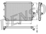 Denso DRM32017 - Oe 1K0121251AB Radiatore, Raffreddamento Motore Per A3 (8P), Tt (8J), Toledo Iii (5P2), Altea (5P), Leon (1P1), Octavia Ii (1Z), Yeti (5L), Superb Ii (3T), Caddy Iii (2C, 2K), Caddy Iv (Sa), Maggiolino (5C), Cc (358), Eos (1F), Golf Plus (5M), Golf V (1K), Golf Vi, Jetta Iii (1K2), Jetta Iv, Passat (3C), Passat (365, 362), Passat Cc (357), Scirocco, Tiguan (5N), Touran (1T)