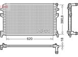 Denso DRM02018 - Oe 5Q0121251EJ Radiatore, Raffreddamento Motore Per A3 (8V), Q2 (Ga), Ateca (Kh), Leon (5F), Octavia Iii (5E), Superb Iii (3V), Karoq, Kodiaq, Golf (BA5, BV5), Golf Sportsvan (AM1, AN1), Golf Vii, Passat (3G), T-ROC, Tiguan (Ad, Ax), Touran (5T)