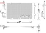 Denso DCN20037 - Oe 13300339 Condensatore Aria Condizionata Con Essiccatore Per Astra H, Zafira B