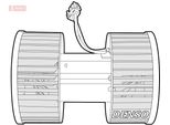 Denso DEA05003 - Soffiatore Interno Oe 64118372797 Per Serie 3 (E46), X3 (E83)