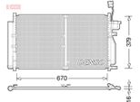 Denso DCN15003 - Oe 20759648 Condensatore Aria Condizionata Con Essiccatore Per Captiva
