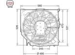 Denso DER05008 - Ventola Radiatore Oe 17113400022 Per Serie 1 (E87), Serie 1 (E88), Serie 1 (E82), Serie 3 (E90), Serie 1 (E81), Serie 3 (E93), Serie 3 (E92), Serie 3 (E91)