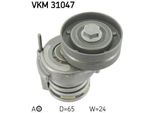 Skf VKM31047 Puleggia Tendicinghia, Cinghia Trapezoidale Dentata Oe 03C145299C Compatibile Con A1 8X, A3 8P, Altea, Altea Xl, Cordoba, Ibiza, Leon, Toledo, Fabia, Octavia, Rapid, Roomster, Superb, Yeti, Beetle, Caddy, Eos, Golf Plus, Golf V, Golf Vi, Jetta, Passat 3C, Passat 3B, Polo 9N, Polo 6R, Scirocco, Tiguan, Touran
