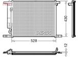 Denso DCN15009 - Oe 94838817 Condensatore Aria Condizionata Con Essiccatore Per Aveo (T250, T255)