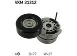 Skf Vkm 31312 - Oe 06E 903 133 Ae Puleggia Tenditrice, Cinghia A V Per A4 (8E), A4 (8H), A4 (8K), A5 (8T), A5 (8F), A6 (4F), Q5 (8R)