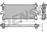 Denso DRM21102 - Radiatore Oe 1330S3, Raffreddamento Motore Per Jumper, Ducato, Boxer