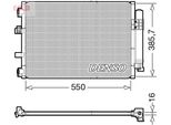 Denso DCN10043 - Condensatore Aria Condizionata Oe 1703509 Con Essiccatore Per C-Max, Focus Iii, Grand C-Max