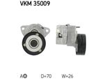 Skf Vkm 35009 Puleggia Tendicinghia, Cinghia Trapezoidale Dentata Oe 24412292 Compatibile Con Astra H, Vectra, Astra G, Calibra A, Combo, Corsa B, Frontera A, Frontera B, Omega, Sintra, Speedster, Tigra, Astra F, Zafira, Captiva, Epica, Evanda, Lacetti, Nubira, Rezzo, Leganza, Magnus