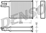 Denso DRR09031 - Oe 1320774080 WäRmetauscher, Heizung FüR Jumper, Ducato, Boxer