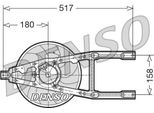 Denso DER09012 - Ventola Radiatore Oe 46400256 Per Seicento