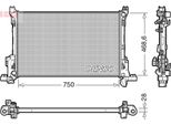 Denso DRM09174 - Oe 4422795 Radiatore, Raffreddamento Motore Per Talento, Vivaro (X82), Vivaro B (X82), Trafic Iii (Eg), Trafic Iii (Jg), Trafic Iii (Fg)