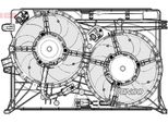 Denso DER09075 - Ventola Radiatore Oe 52026817 Per 500X (334), Renegade