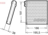 Denso DEV09103 - Evaporatore Oe 134358608, Impianto Di Climatizzazione Per Ducato