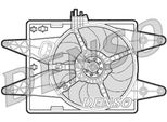 Denso DER09022 - Ventola Radiatore Oe 46786099 Per Doblo