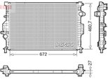 Denso DRM10115 - Oe 1786805 Radiatore, Raffreddamento Motore Per Kuga Ii