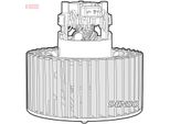 Denso DEA09049 - Soffiatore Interno Oe 46722574 Per Seicento