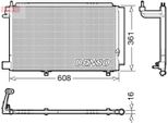 Denso DCN10041 - Condensatore Aria Condizionata Oe 1513108 Con Essiccatore Per Fiesta Vi