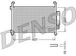 Denso DCN40007 - Oe 80110SMGE01 Condensatore Aria Condizionata Con Essiccatore Per Civic Viii