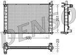 Denso DRM10046 - Oe 1141491 KüHler, Motore Per Fiesta V, Fusion, 2 (Dy)