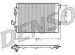 Denso DCN20009 - Oe 13129192 Condensatore Aria Condizionata Con Essiccatore Per Astra G, Astra H, Astra J, Zafira B