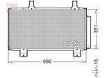 Denso DCN40028 - Condensatore Aria Condizionata Oe 80100TL1G01 Con Essiccatore Per Accord Viii