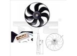Tyc 837-0010 - Ventola Radiatore Oe 7223405 Per Galaxy (Wgr), Alhambra (7V), Arosa (6H), Lupo (6E1, 6X1), Polo (6N), Sharan (7M)