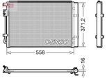 Denso DCN41015 - Oe 97606C8000 Condensatore Aria Condizionata Con Essiccatore Per I20 (Gb, Ib)