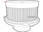 Denso DEA17014 - Soffiatore Interno Oe A1638204142 Per Classe M (W163)