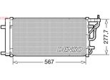 Denso DCN41024 - Oe 97606F2200 Condensatore Aria Condizionata Con Essiccatore Per I30 (Pd)