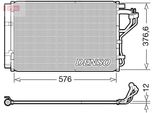 Denso DCN41010 - Oe 976063X000 Condensatore Aria Condizionata Con Essiccatore Per I30 (Gd), Ceed (Jd)