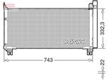 Denso DCN51014 - Oe 8846048220 Condensatore Aria Condizionata Con Essiccatore Per Rx (L2)