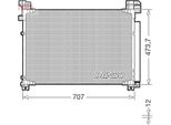 Denso DCN51020 - Condensatore Aria Condizionata Oe 8846048230 Per Rx (L2)