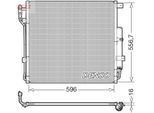 Denso DCN14004 - Condensatore Aria Condizionata Oe LR015555 Per Discovery Iv (L319), Range Rover Sport (L320)