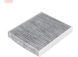 Denso DCF387K - Oe 87139 58010 Filtro Aria Abitacolo Per Es (V6), Ux (AA1, AH1, MA1), Hilux, Prius Phv (W52), Corolla (E21), C-HR (X1), Rav 4 V (A5)
