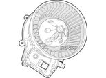 Denso DEA17001 - Soffiatore Interno Oe A2038202514 Per Clk (A209), Clk (C209)