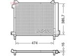 Denso DCN46030 - Condensatore Aria Condizionata Oe 921001HC1B Con Essiccatore Per Micra Iv (K13)