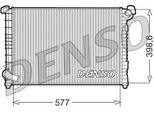Denso DRM05101 - Radiatore Oe 17107509714, Raffreddamento Motore Per R50, R53, R56, R52