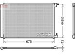 Denso DCN17060 - Oe 0995000454 Condensatore Aria Condizionata Con Essiccatore Per Classe E (S213), Classe C (W205), Classe C (A205), Classe C (C205), Classe C (S205), Classe E (W213), Classe E (C238), Glc (X253), Glc (C253), Glc