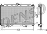 Denso DRM46012 - Radiatore Oe 21410BM400, Raffreddamento Motore Per Almera Ii (N16), Almera Tino (V10), Primera (P12)