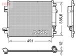 Denso DCN46034 - Condensatore Aria Condizionata Oe 921003VD1A Con Essiccatore Per Note (E12)