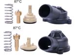 Gates TH700K1 - Termostato Acqua Di Raffreddamento Oe 03C 121 118 C Per A3 (8P), Eos (1F), Golf Plus (5M), Golf V (1K), Jetta Iii (1K2), Passat (3C), Touran (1T)