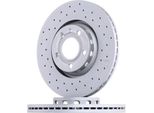 Zimmermann 100.1242.52 - Disco Freno Per A4 (8E), A4 (8H), A6 (4B), Exeo (3R), Superb I (3U)