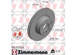 Zimmermann 150.1279.20 - Disco Freno Per Serie 7 (E38)