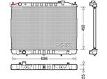 Denso DRM46050 - Oe 21410VK505 Radiatore, Raffreddamento Motore Per Pick-Up (D22)