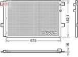 Denso DCN32065 - Condensatore Aria Condizionata Oe 2H0820411 Con Essiccatore Per Amarok