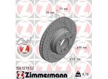 Zimmermann 150.1279.52 - Disco Freno Per Serie 7 (E38)